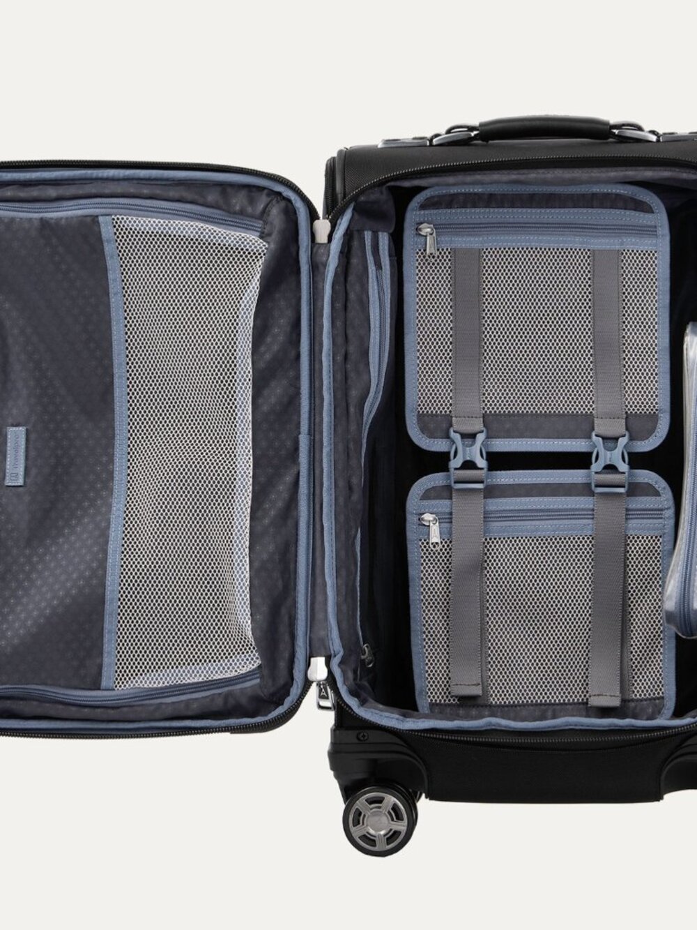 NWT - Travelpro Platinum Elite Carry-On Spinner, Black - Picture 2 of 6